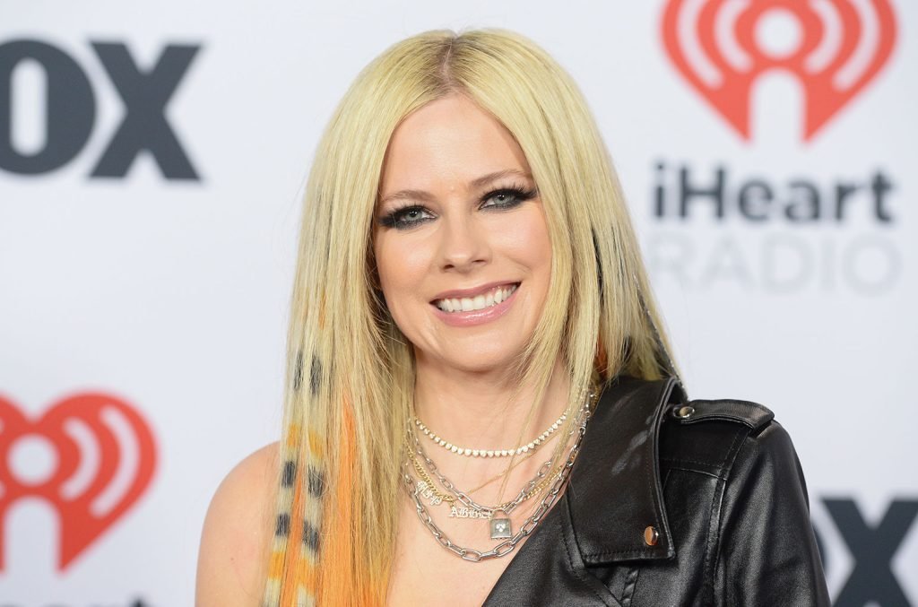 Avril Lavigne at the 2022 iHeartRadio Music Awards held at Shrine Auditorium on March 22, 2022 in Los Angeles, California. Gilbert Flores for Variety