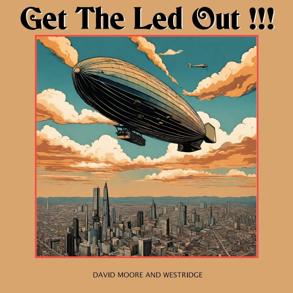 DAVID MOORE - Get The Led Out! - Cover Artwork
